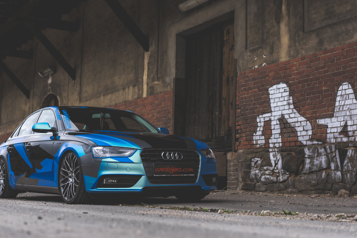 Fahrzeugfolierung Audi